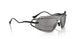 308/88 - Black - Grey Mirror Silver Gradient