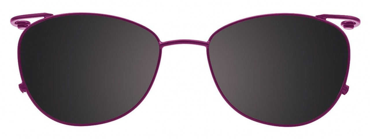 80 - Satin Purple & Silver