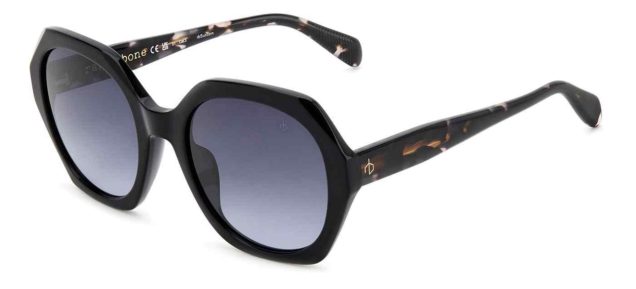 0807-9O - BLACK - Grey Shaded