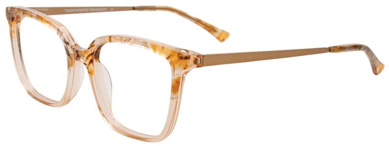 10 - Marbled Brown & Crystal Brown/Satin Gold