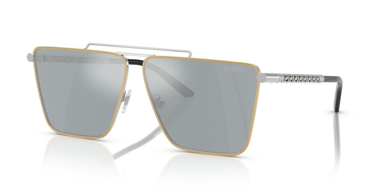 15141U - Gold - Blue Mirror Silver