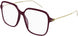 003 - Burgundy/Gold - Transparent