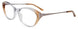 10 - Light Brown Crystal & Light Grey Crystal / Shiny Steel
