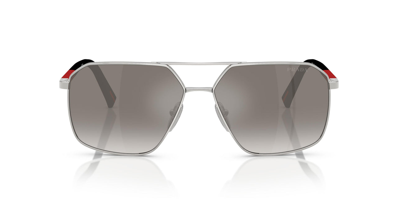 1BC02M - Silver - Gradient Grey Mirror Silver