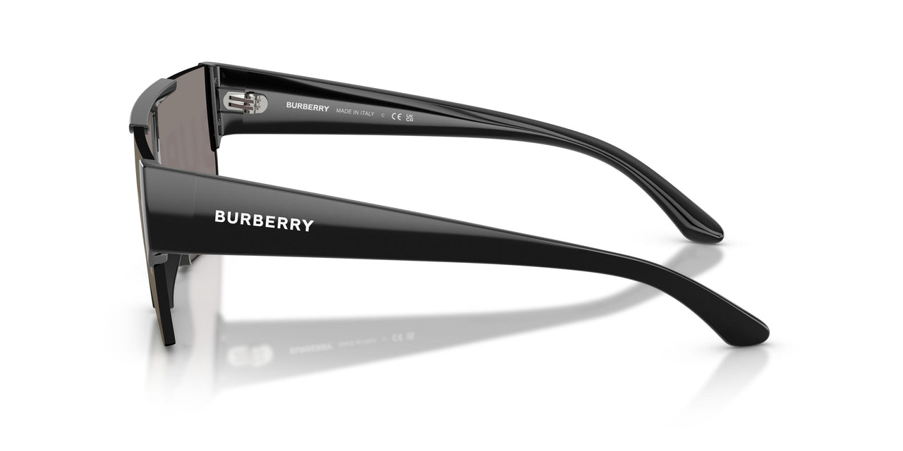 3001/G - Black - Grey Tamp Burberry Silver/gold