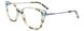 60 - Light Teal & Teal Tortoise / Satin Blue