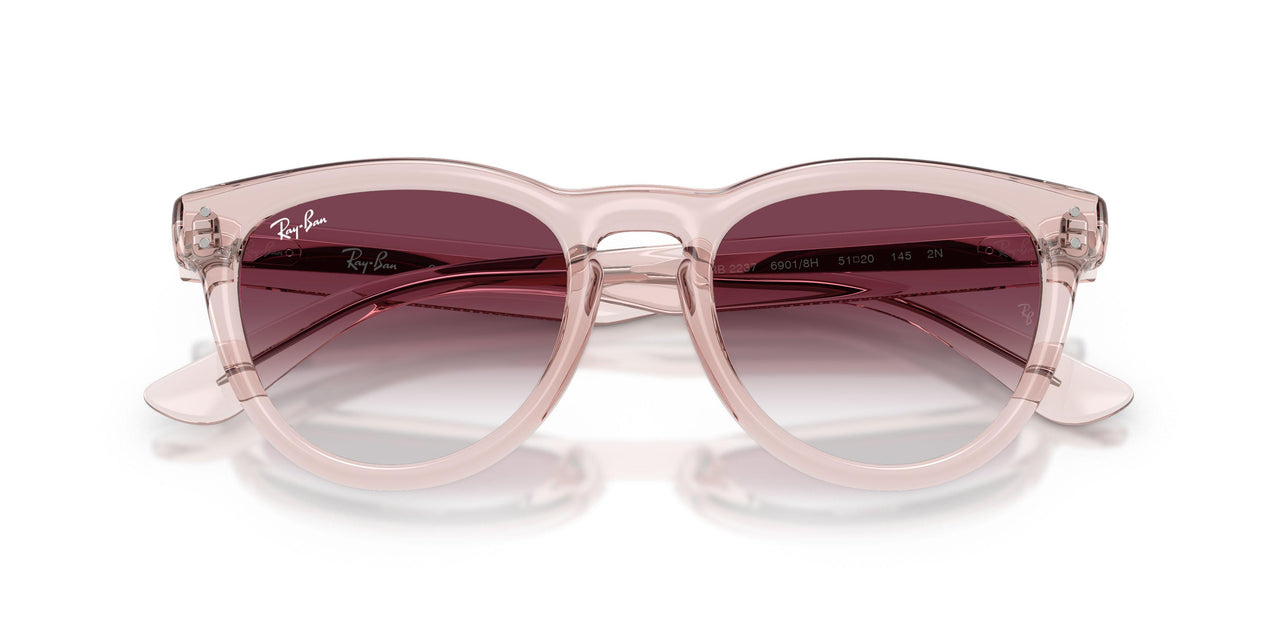 69018H - Pink - Clear Gradient Dark Violet