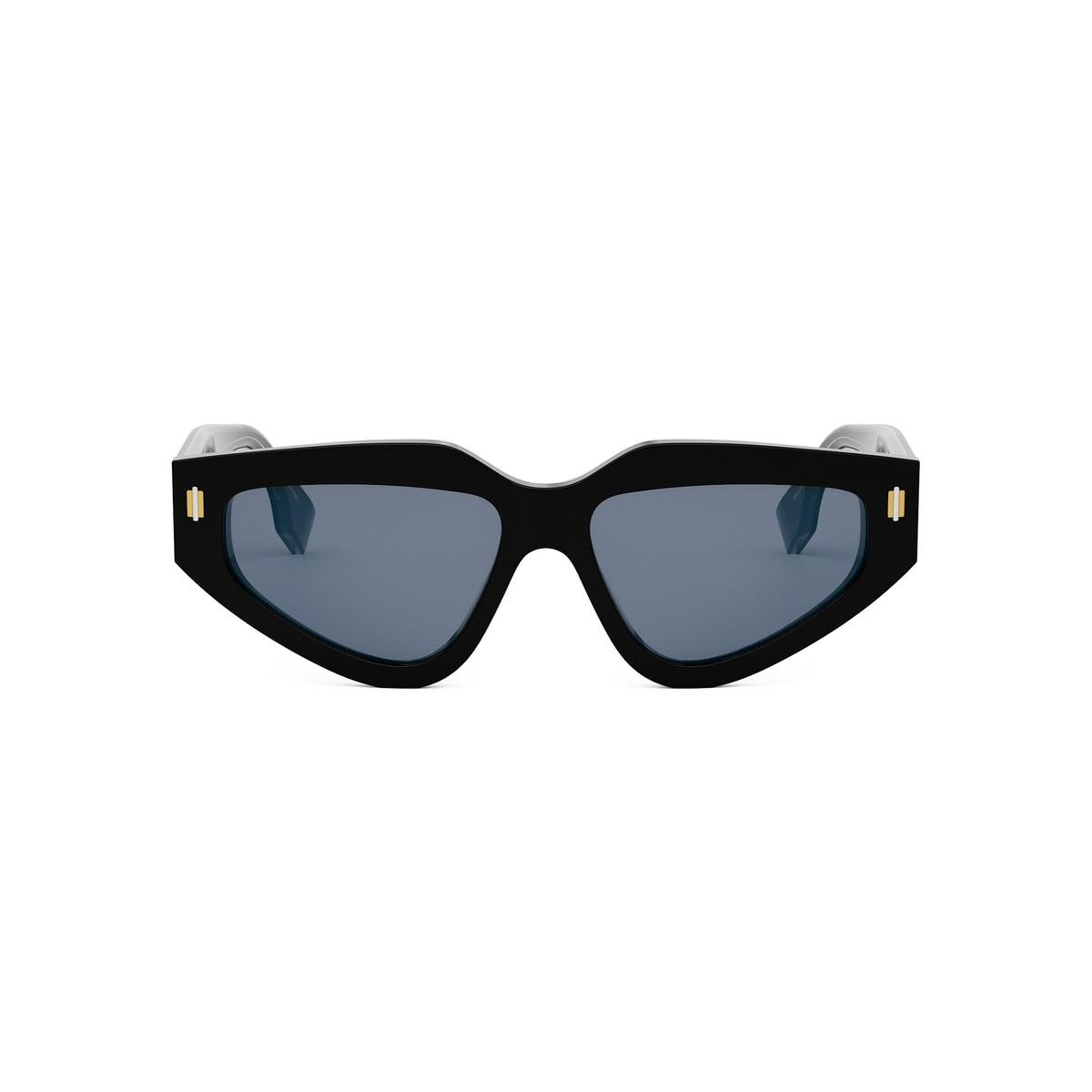 01V - Shiny Black - Blue