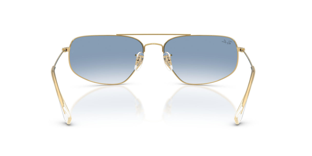 001/3F - Gold - Clear Gradient Blue