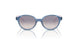 28387B - Blue - Clear Grad Lt Blue Mirr Silver
