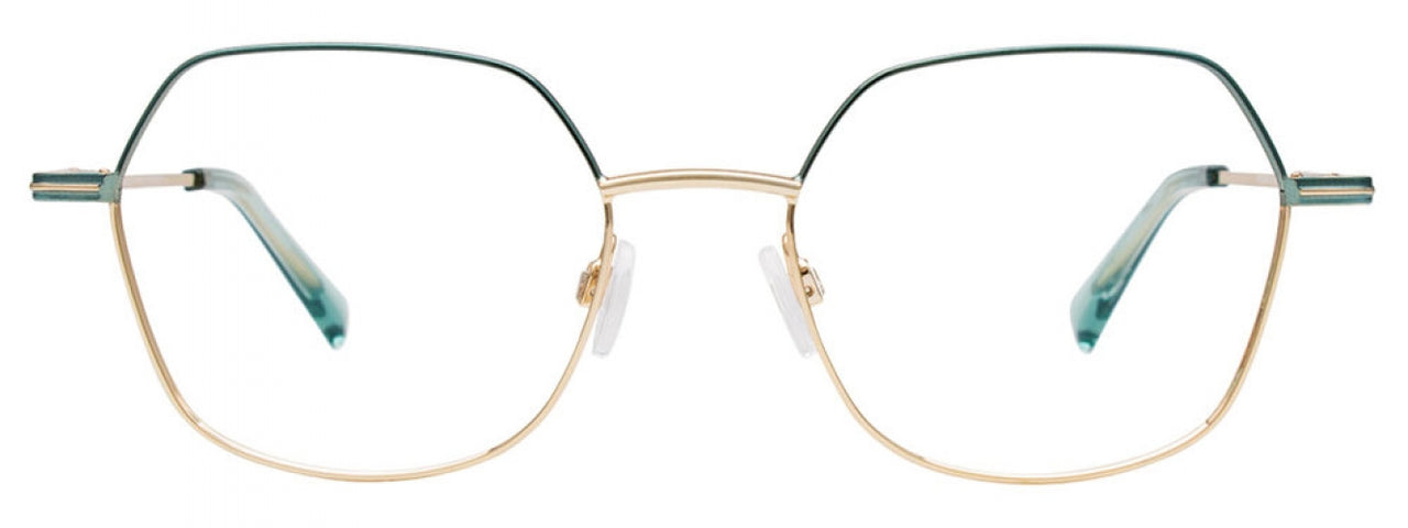60 - Teal & Soft Gold
