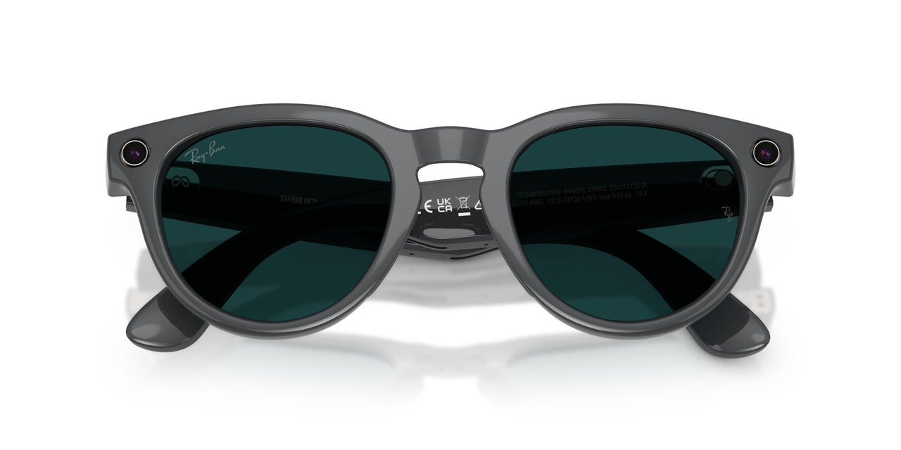 6702CE - Grey - Clear/emerald