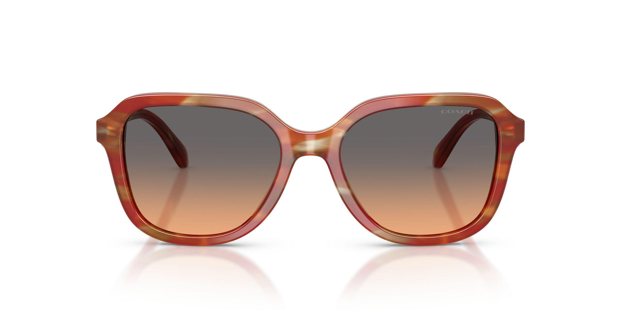 590018 - Red - Smokey Peach Gradient