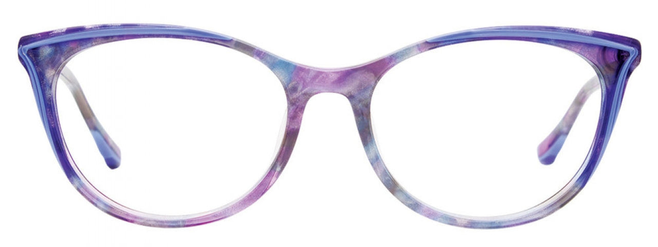 80 - Purple Marbled & Periwinkle
