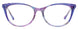 80 - Purple Marbled & Periwinkle
