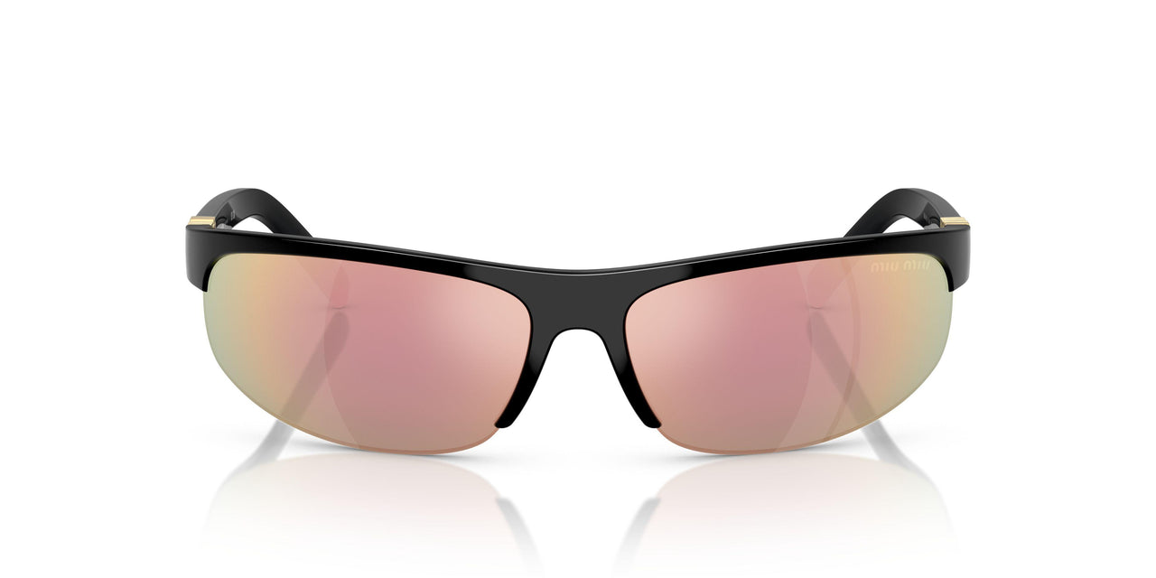 1AB90J - Black - Dark Grey Mirror Pink