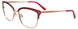 35 - Satin Red & Rose Gold