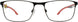MBLK/RD - Matt Black/red