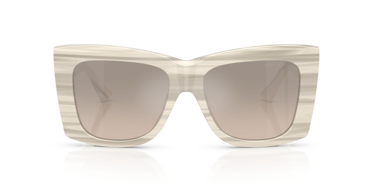 50656I - White - Brown Gradient Grey Mirror Silver