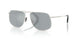 10046G - Silver - Mirror Blue