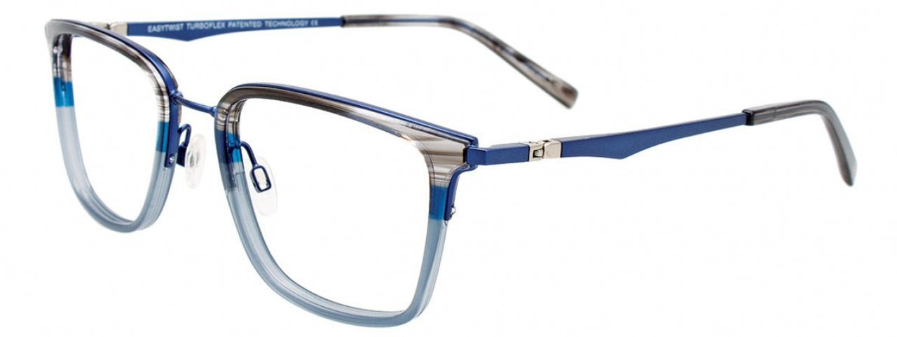 50 - Striped Grey & Blue & Greyish Blue/Blue