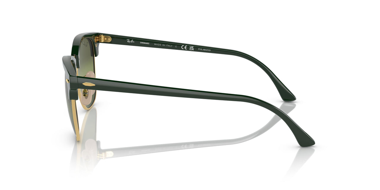 990/58 - Red Havana - Crystal Green Polarized