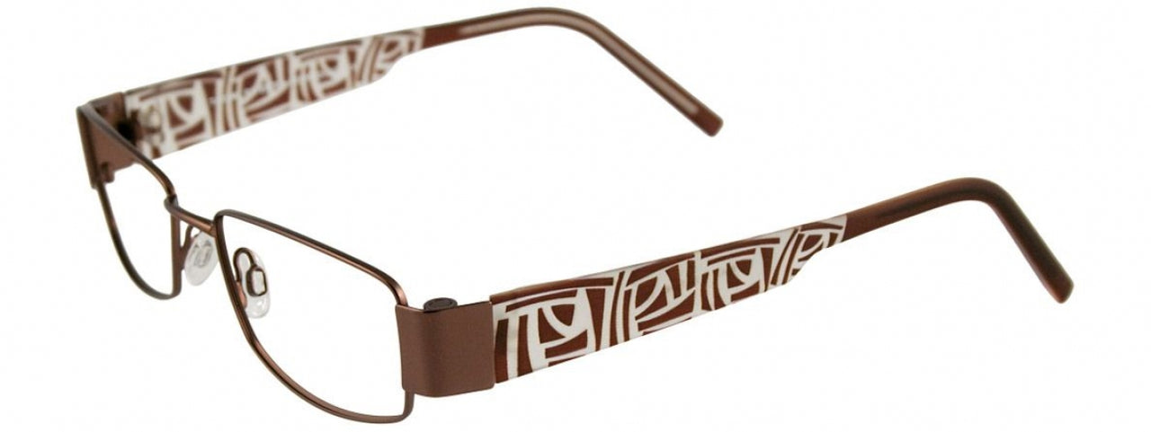 10 - Satin Brown / Brown & Clear