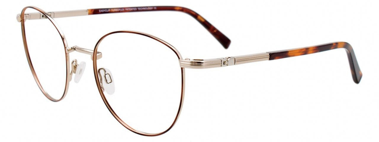 10 - Satin Demi Brown & Shiny Light Gold