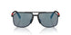 1BO08F - Black - Dark Grey Mirror Blue/red
