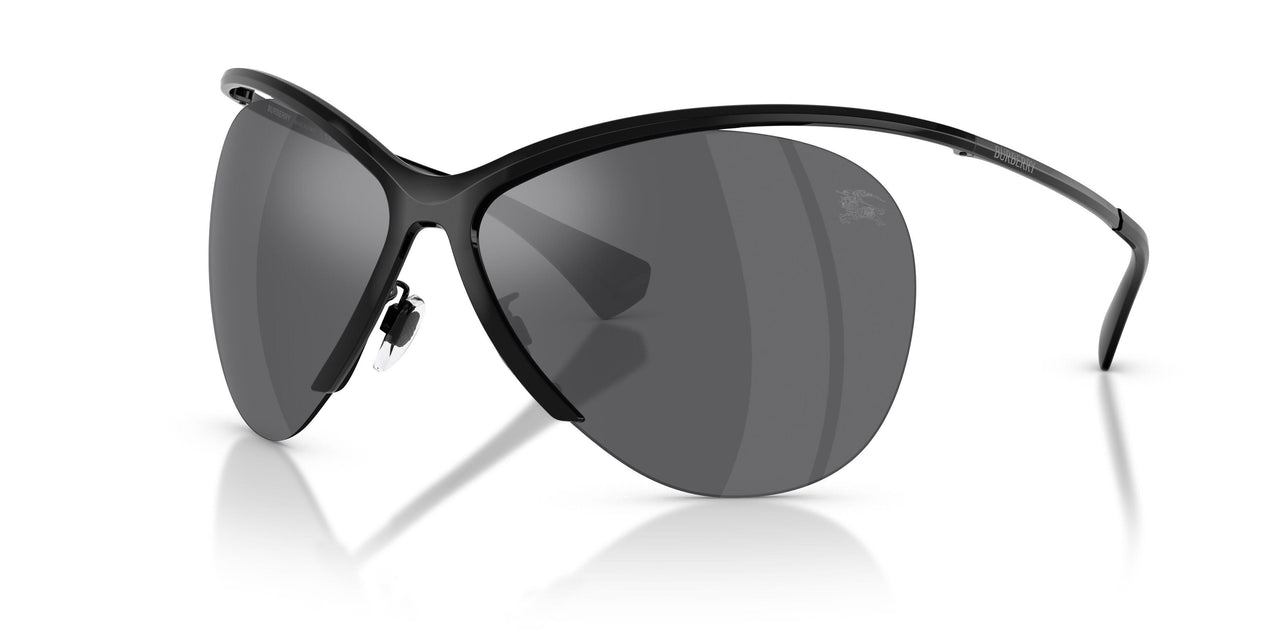 10016G - Black - Grey Mirror Silver
