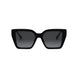 01B - Acetate Shiny Black - Grey Gradient