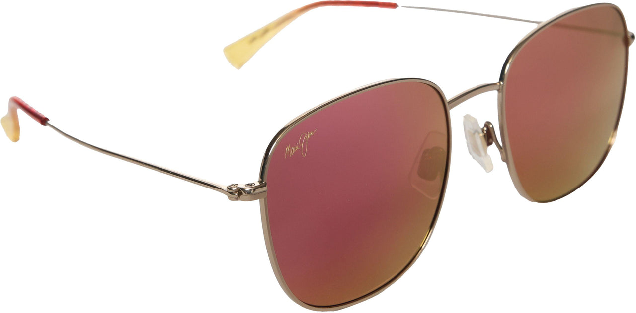 16B - Shiny Light Gold With Violet Pink - Maui Sunrise