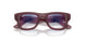 7229U0 - Violet - Clear Gradient Blue Mirror Red