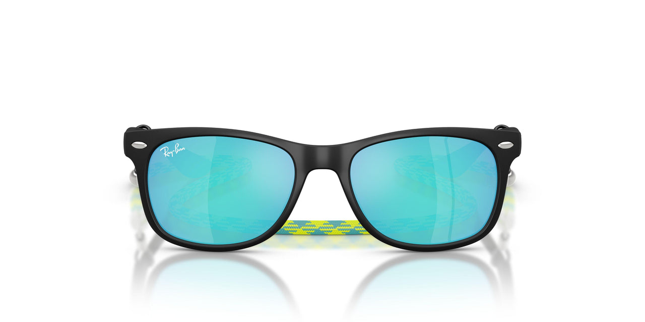 702855 - Black - Light Green Mirror Blue