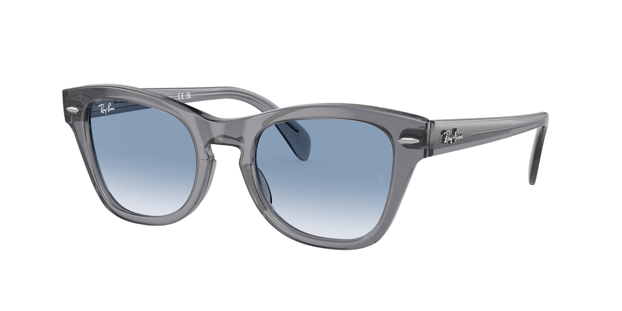 66413F - Grey - Clear Gradient Blue