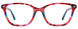 30 - Red & Pink Tortoise & Teal