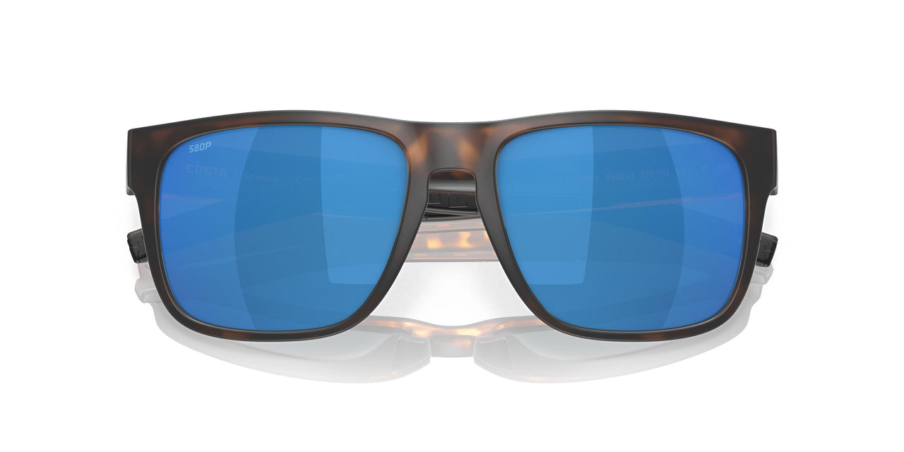 900809 - 191 Matte Tortoise - Blue Mirror 580p