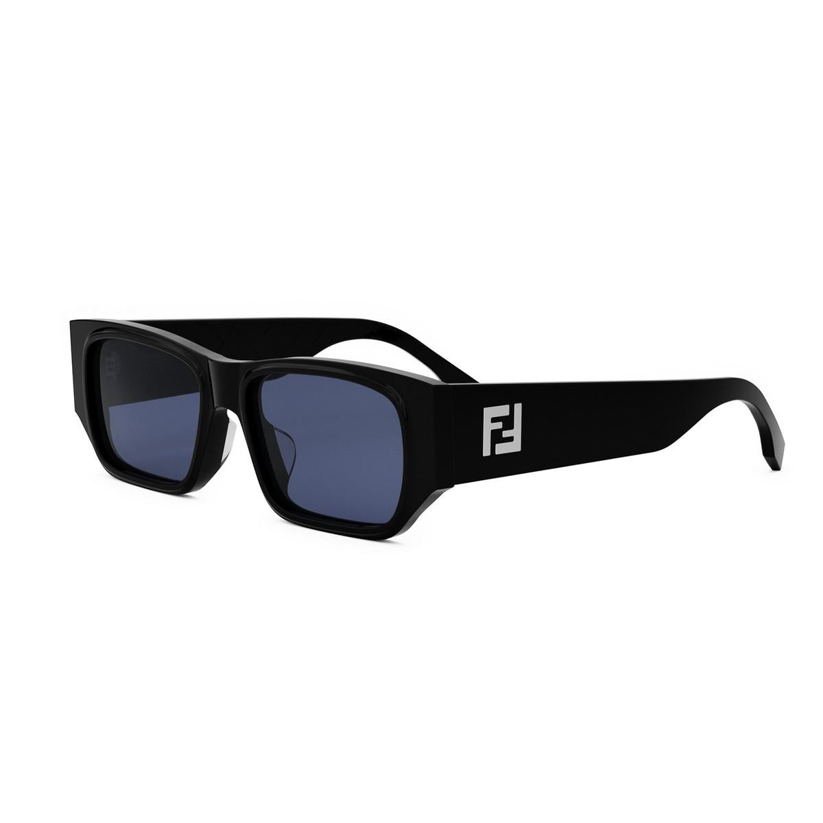 01V - Shiny Black - Blue