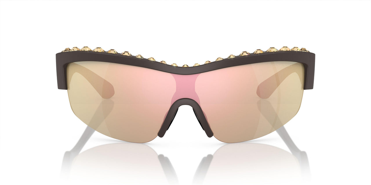 10357J - Brown - Dark Brown Mirror Rose Gold