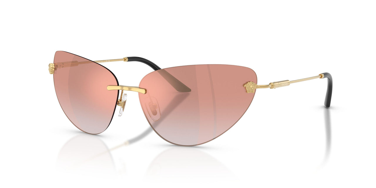 10026F - Gold - Pink Gradient Pink Mirror