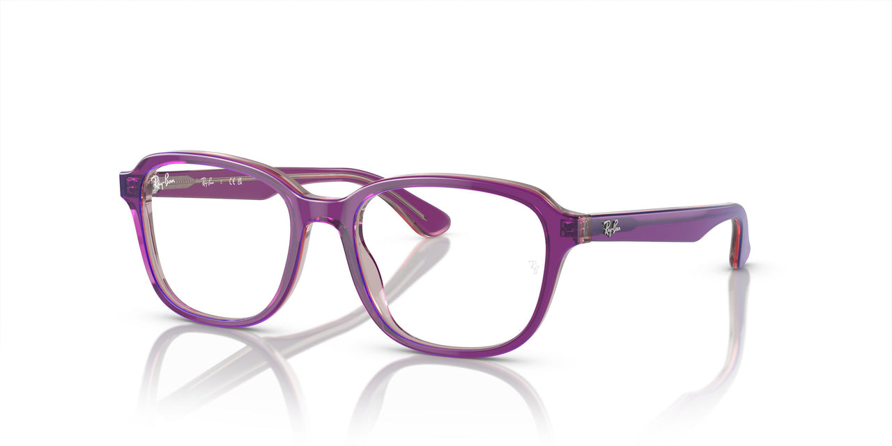 3944 - Top Purple & Pink & Beige - Clear