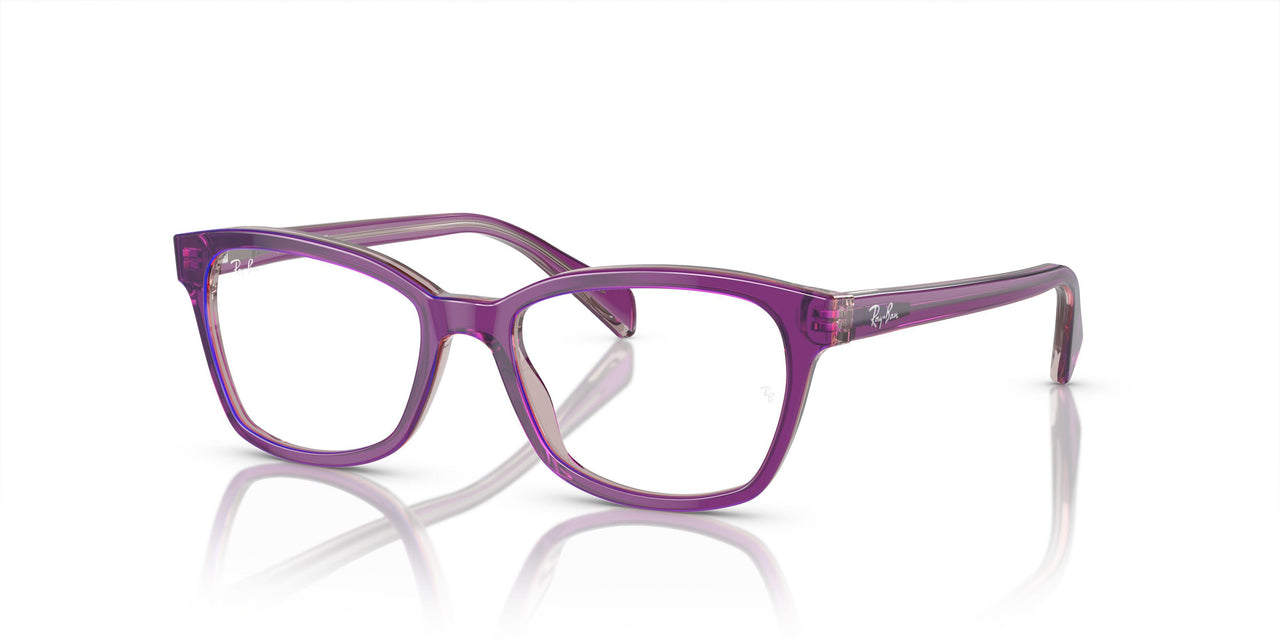 3944 - Top Purple & Pink & Beige - Clear