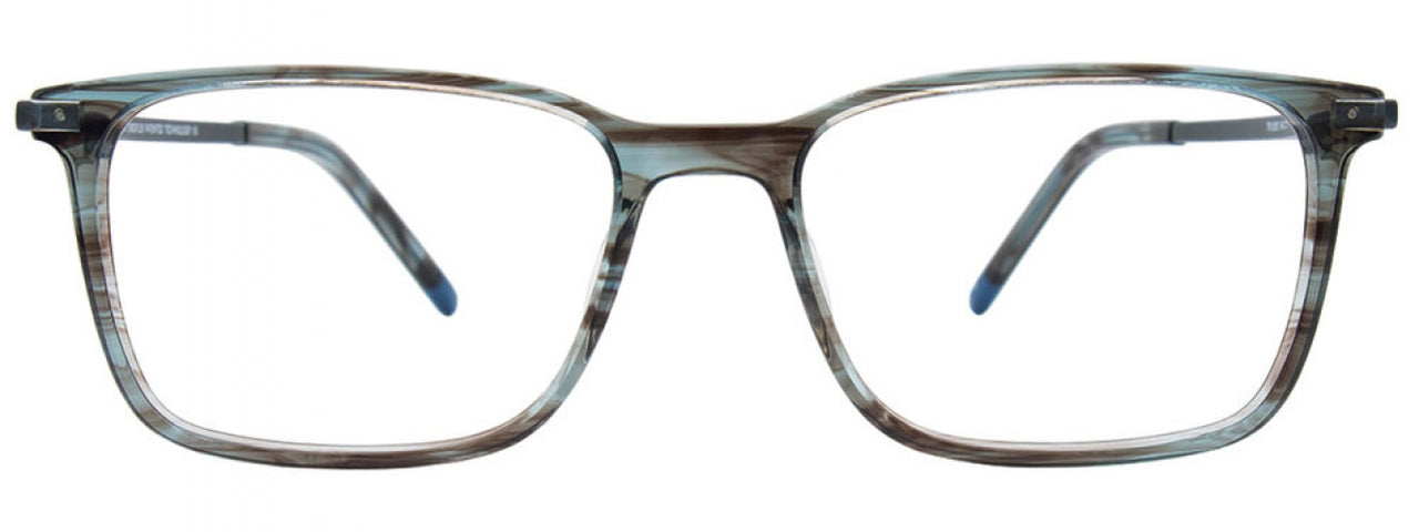 20 - Transparent Grey & Dark Blue