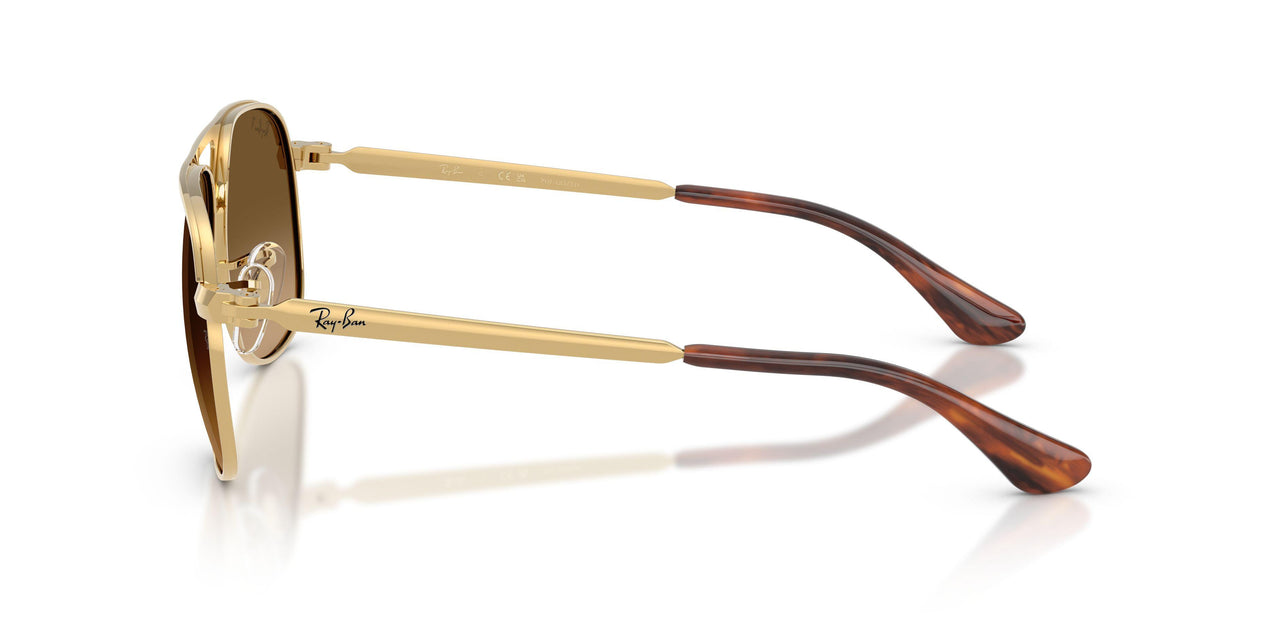 001/M2 - Gold - Polarized Brown Gradient