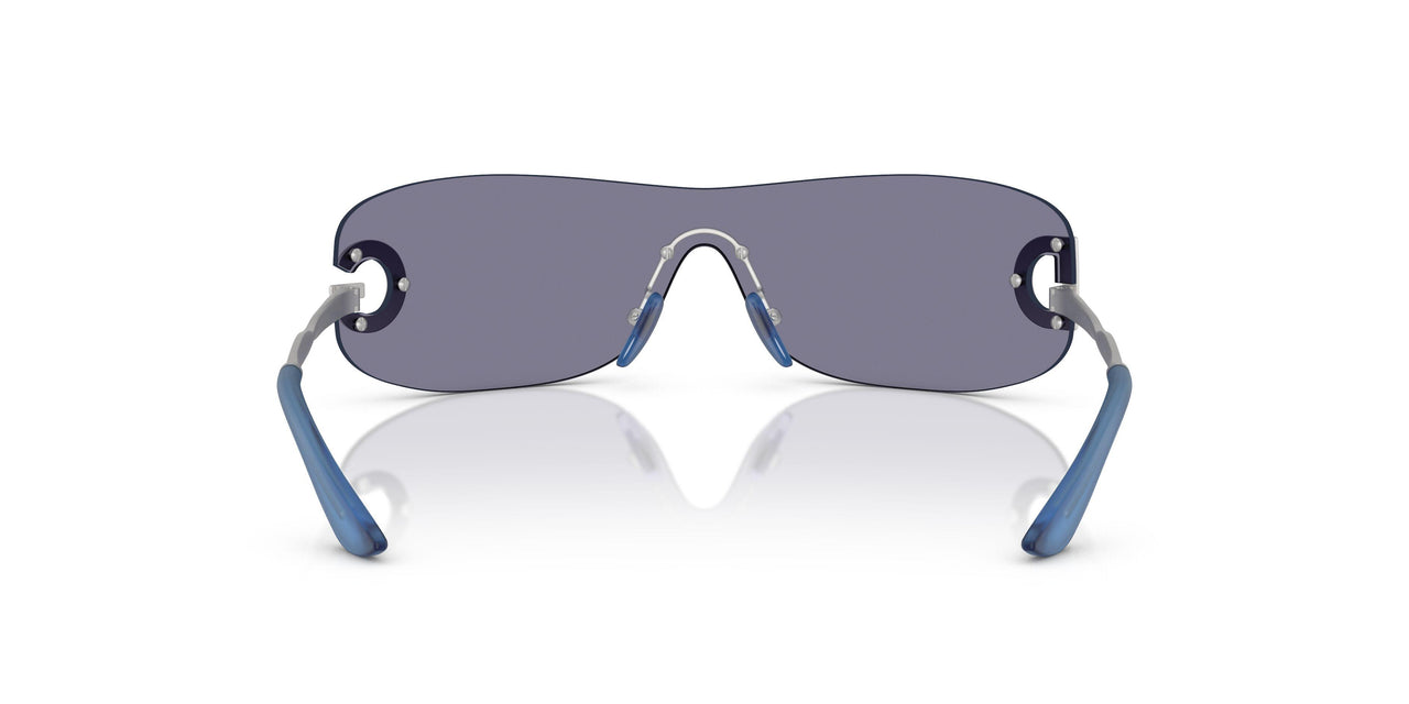 13641U - Silver - Dark Violet Mirror Silver