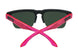 0000081 - Soft Matte Black Translucent Pink - HD Plus Gray Green with Pink Spectra Mirror
