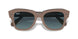 12973M - Beige On Trasparent - Blue Gradient Grey