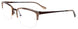 10 - Satin Dark Brown & Marbled Brown
