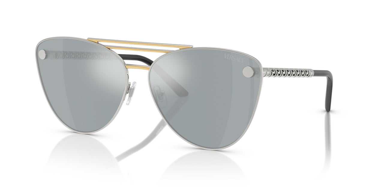 15141U - Silver - Blue Mirror Silver