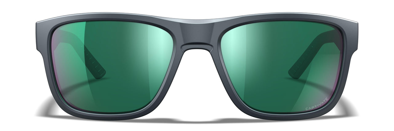 AC6OVN17 Matte Graphite Grey / Captivate Polar Green Mirror